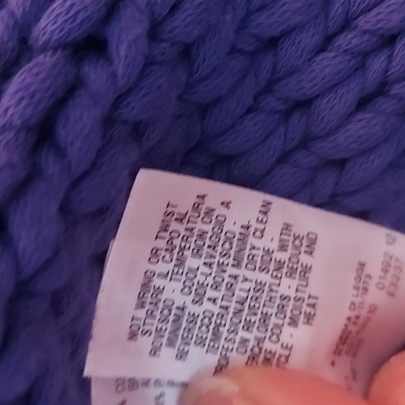 Malo Double Zipper Mock Neck Cotton Polymide Shaker Knit Sweater Size 38 - Picture 9 of 10